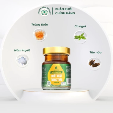 Nước Trùng Thảo Fucoidan GICOMUS 70ml - Quà Tặng Cao Cấp, Tiện Lợi, 52k