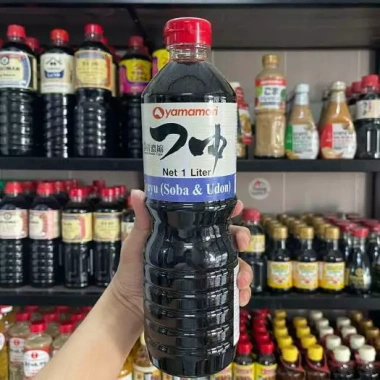 Nước tương Tsuyu Yamamori 500ml 1L cho Soba và Udon, hương vị Nhật Bản, giá giảm 102.000₫