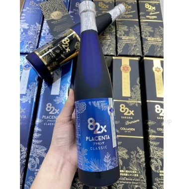 Nước Uống 82X Placenta Classic Nhật Bản 500ml - Giá giảm 2.69 triệu, tăng sức đề kháng và làm đẹp da 3 Nước Uống 82X Placenta Classic Nhật Bản 500ml - Giá giảm 2.69 triệu, tăng sức đề kháng và làm đẹp da 3