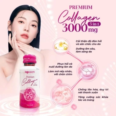 Nước Uống Collagen 3.000mg Bogo Hàn Quốc 5 in 1 - Giúp đẹp da, chống lão hoá, duy trì nét thanh xuân 4 Nước Uống Collagen 3.000mg Bogo Hàn Quốc 5 in 1 - Giúp đẹp da, chống lão hoá, duy trì nét thanh xuân 4