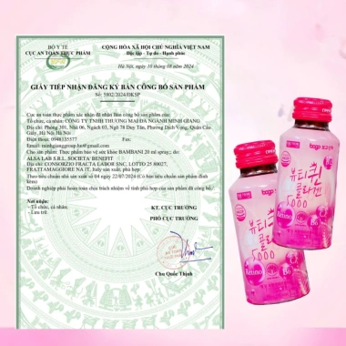 Nước Uống Collagen Beauty Queen 5.000mg - 10 chai, Vitamin Đẹp Da, Giảm Lão Hóa, Chỉ 650k 9