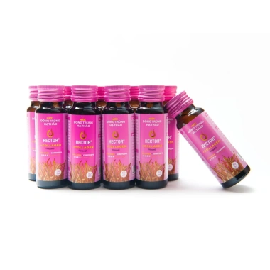 Nước uống collagen Đông Trùng Hạ Thảo Hector 10 chai - Giá ưu đãi 610.000, hỗ trợ da căng mịn, sức khỏe tối ưu 10 Nước uống collagen Đông Trùng Hạ Thảo Hector 10 chai - Giá ưu đãi 610.000, hỗ trợ da căng mịn, sức khỏe tối ưu 10
