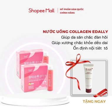 Nước uống Collagen Edally Hàn Quốc - Giảm 21% Đẹp da, tăng đàn hồi, 907.000 VND