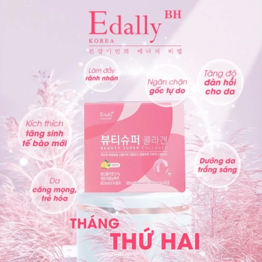 Nước uống Collagen Edally Hàn Quốc - Giảm 21% Đẹp da, tăng đàn hồi, 907.000 VND