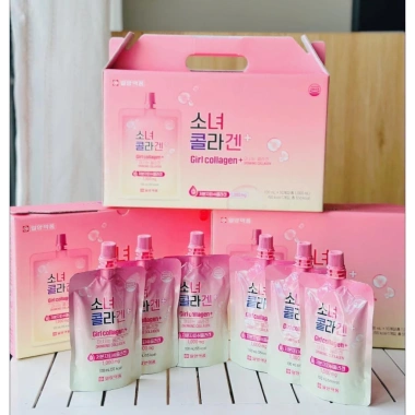Nước Uống Collagen Hàn Quốc Full Hộp - Da căng mịn, chống lão hóa, chỉ 255k