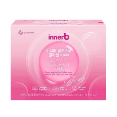 Nước uống collagen InnerB GlowShot 600ml - Da đẹp, săn chắc, giảm giá 462.000 VND 8 Nước uống collagen InnerB GlowShot 600ml - Da đẹp, săn chắc, giảm giá 462.000 VND 8