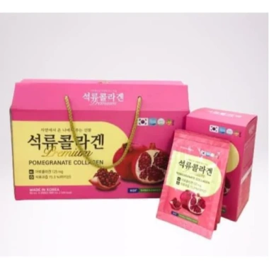 Nước Uống Collagen Lựu Đỏ Hàn Quốc 10 Gói KGF - Dưỡng Da, Chống Lão, Giá 120k 9