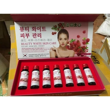Nước Uống Collagen Nano Lựu Đỏ 1/3 Tuýp Hộp 7 Lọ - Da Trắng Sáng, Giá 94.500₫ 6
