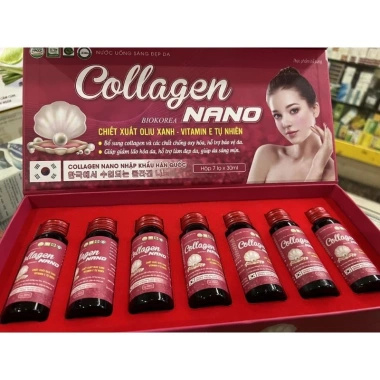 Nước Uống Collagen Nano Lựu Đỏ 1/3 Tuýp Hộp 7 Lọ - Da Trắng Sáng, Giá 94.500₫ 9