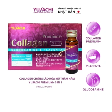 Nước uống Collagen Yusachi Nhật Bản 50.000 Collagen + 32.000 Placenta giảm còn 256.000 VND