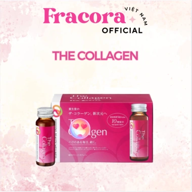Nước Uống Đẹp Da Collagen Nhật Bản 10 chai 50ml - Cấp ẩm, tăng đàn hồi