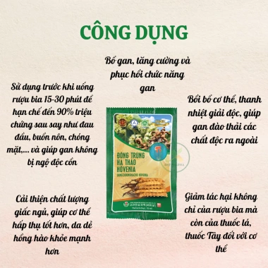 Nước Uống Đông Trùng Hạ Thảo Hovenia BIOK Hàn Quốc - Bổ Dưỡng, Tăng Cường Sức Khỏe, Giá Ưu Đãi 320k