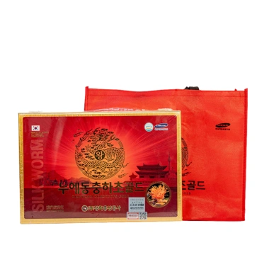 Nước Uống Đông Trùng Hạ Thảo Kanghwa Hộp Vàng 30ml x 60 Gói 1,150,000 tăng sức đề kháng