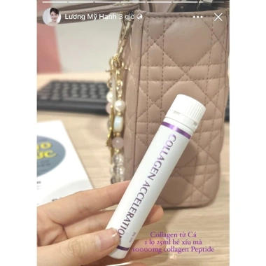 Nước uống Elegant Collagen Acceleration Pure Peptide 30 ống - Dưỡng da, tăng collagen, giá chỉ 700.000 4 Nước uống Elegant Collagen Acceleration Pure Peptide 30 ống - Dưỡng da, tăng collagen, giá chỉ 700.000 4