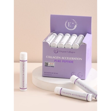 Nước uống Elegant Collagen Acceleration Pure Peptide 30 ống - Dưỡng da, tăng collagen, giá chỉ 700.000