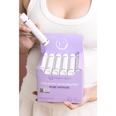 Nước uống Elegant Collagen Acceleration Pure Peptide 30 ống - Dưỡng da, tăng collagen, giá chỉ 700.000