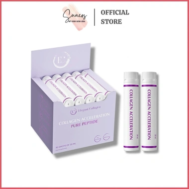 Nước uống Elegant Collagen Acceleration Pure Peptide Thụy Điển 30 ống 25ml – Giá ưu đãi 700.000₫ - Suncos