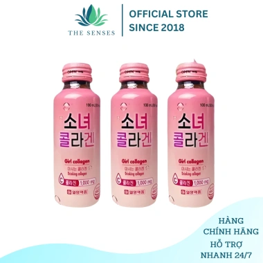 Nước uống Girl Collagen Hàn Quốc 100ml - 10 lọ, giảm giá 120k, tăng độ đàn hồi da