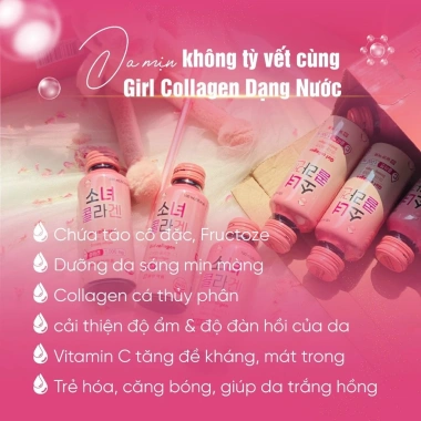Nước uống Girl Collagen Hàn Quốc 100ml x10 lọ - Giảm giá 135k Phuonganhouse 3 Nước uống Girl Collagen Hàn Quốc 100ml x10 lọ - Giảm giá 135k Phuonganhouse 3
