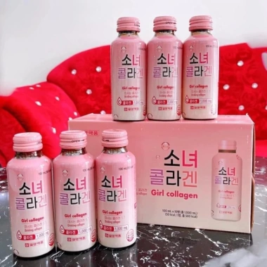 Nước uống Girl Collagen Hàn Quốc 100ml x10 lọ - Giảm giá 135k Phuonganhouse