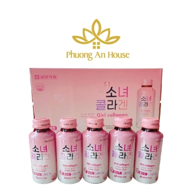 Nước uống Girl Collagen Hàn Quốc 100ml x10 lọ - Giảm giá 135k Phuonganhouse