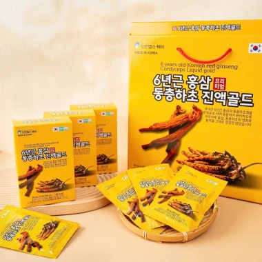 Nước uống Hồng Sâm Đông Trùng Hạ Thảo Nonghuyp Hàn Quốc 30 gói 70ml 345.000đ 2