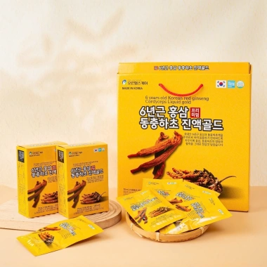 Nước uống Hồng Sâm Đông Trùng Hạ Thảo Nonghuyp Hàn Quốc 30 gói 70ml 345.000đ 4