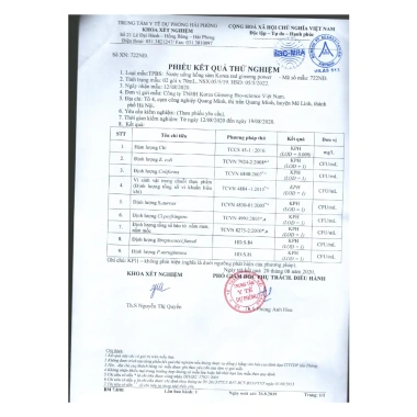 Nước Uống Hồng Sâm Korea Red Ginseng Power BIOK 15-30 Gói - Giảm giá 20% 324k 7