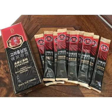 Nước uống hồng sâm Korean Red Ginseng Hàn Quốc mẫu 2.027 - Giá 269.000, giảm giá
