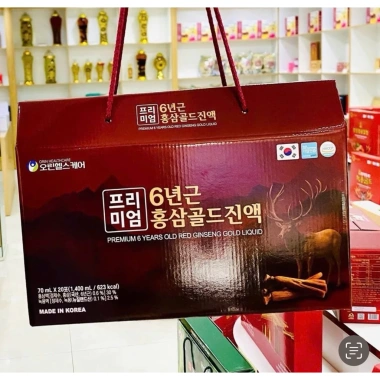 Nước uống hồng sâm Korean Red Ginseng Hàn Quốc mẫu 2.027 - Giá 269.000, giảm giá