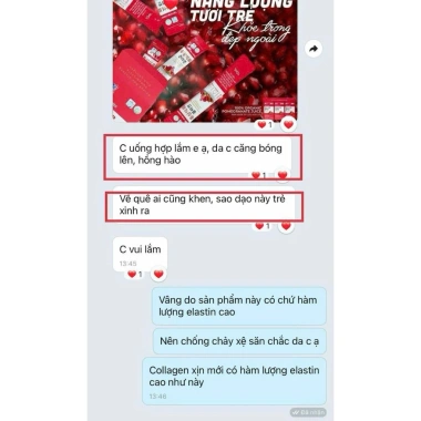 Nước Uống Hồng Sâm Lựu Collagen Hàn Quốc 30 gói - Da Trắng Sáng, Căng Bóng, Tăng Đề Kháng - Giá 435.000₫