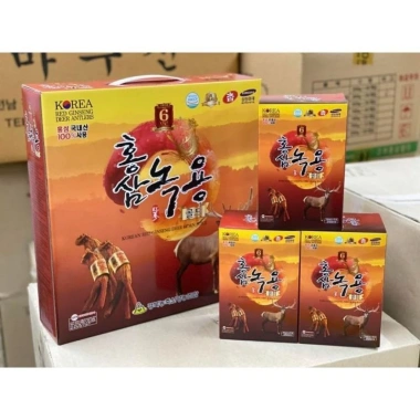 Nước uống hồng sâm nhung hươu Hàn Quốc - Giá 399.000, tăng sức đề kháng 2 Nước uống hồng sâm nhung hươu Hàn Quốc - Giá 399.000, tăng sức đề kháng 2