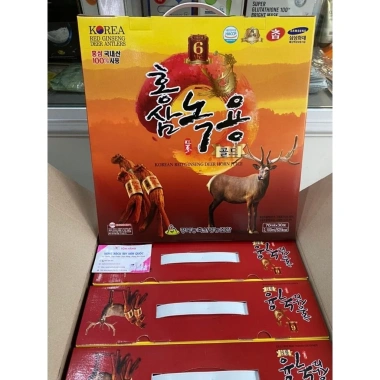 Nước uống hồng sâm nhung hươu Hàn Quốc - Giá 399.000, tăng sức đề kháng 3 Nước uống hồng sâm nhung hươu Hàn Quốc - Giá 399.000, tăng sức đề kháng 3