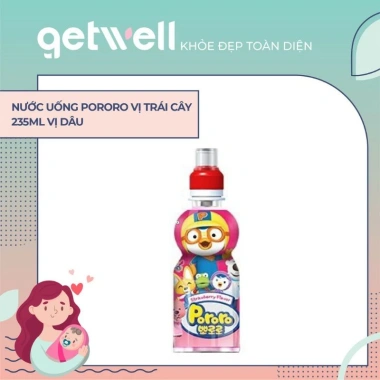 Nước Uống Pororo Vị Trái Cây 235ml 1 Thùng 24 Chai Giá Ưu Đãi 405.000đ