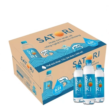 Nước Uống Satori Tinh Khiết Hoàn Lưu Khoáng 350ml-500ml-1.5L Giá chỉ 88.998₫ 2 Nước Uống Satori Tinh Khiết Hoàn Lưu Khoáng 350ml-500ml-1.5L Giá chỉ 88.998₫ 2