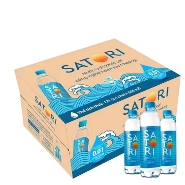 Nước Uống Satori Tinh Khiết Hoàn Lưu Khoáng 350ml-500ml-1.5L Giá chỉ 88.998₫ 10 Nước Uống Satori Tinh Khiết Hoàn Lưu Khoáng 350ml-500ml-1.5L Giá chỉ 88.998₫ 10