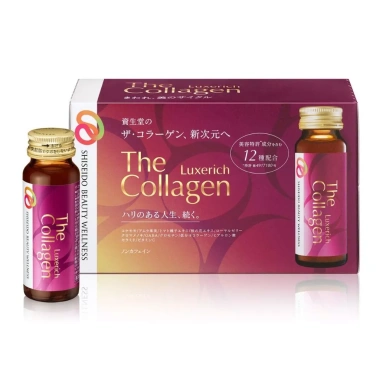 Nước uống Shiseido The Collagen Luxerich 10 chai 50ml chính hãng Nhật Bản 2.026 - 495k 3 Nước uống Shiseido The Collagen Luxerich 10 chai 50ml chính hãng Nhật Bản 2.026 - 495k 3