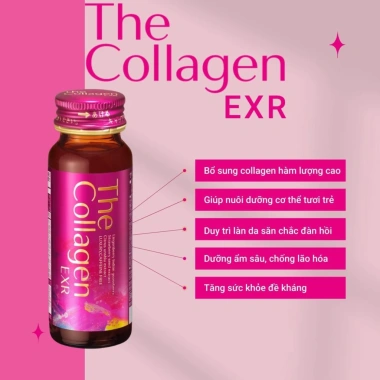 Nước uống Shiseido The Collagen Luxerich 10 chai 50ml chính hãng Nhật Bản 2.026 - 495k