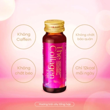 Nước uống Shiseido The Collagen Luxerich 10 chai 50ml chính hãng Nhật Bản 2.026 - 495k