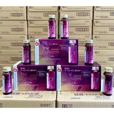 Nước uống SHISEIDO The Collagen Luxerich 10 chai 50ml - Chống lão hóa, giảm giá 970.000₫