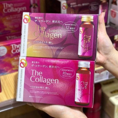 Nước uống SHISEIDO The Collagen Luxerich 10 chai 50ml - Chống lão hóa, giảm giá 970.000₫ 4 Nước uống SHISEIDO The Collagen Luxerich 10 chai 50ml - Chống lão hóa, giảm giá 970.000₫ 4