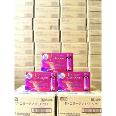 Nước uống The Collagen Shiseido Nhật Bản 10 lọ - Collagen cao cấp, da mịn, giảm nếp nhăn, chỉ 550.000₫