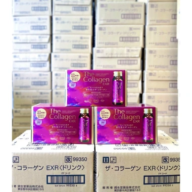 Nước uống The Collagen Shiseido Nhật Bản 10 lọ - Collagen cao cấp, da mịn, giảm nếp nhăn, chỉ 550.000₫ 4 Nước uống The Collagen Shiseido Nhật Bản 10 lọ - Collagen cao cấp, da mịn, giảm nếp nhăn, chỉ 550.000₫ 4