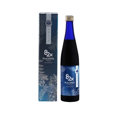 Nước uống trắng da 82X Collagen Placenta, giảm còn 1.9tr, da sáng mịn, dưỡng sâu