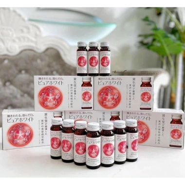 Nước uống trắng da The Collagen Shiseido Pure White 10 lọ - 569.000 VND 2