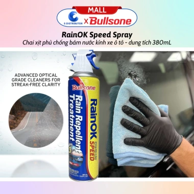 Nước vệ sinh kính Bullsone 3in1 chống bám mưa 380ml - Hàng chính hãng giá ưu đãi 6