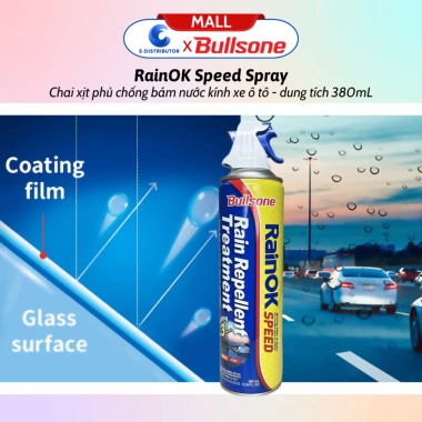 Nước vệ sinh kính Bullsone 3in1 chống bám mưa 380ml - Hàng chính hãng giá ưu đãi 8