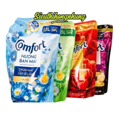 Nước Xả Comfort 1,8L Làm Mềm Vải Thơm Mát - Giá Giảm 148.000 VND, Mua Ngay