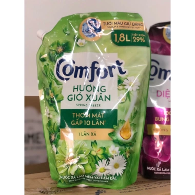 Nước Xả Comfort 1,8L Làm Mềm Vải Thơm Mát - Giá Giảm 148.000 VND, Mua Ngay