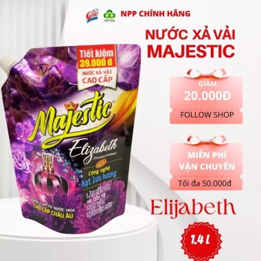 Nước Xả Vải Majestic Màu Tím - Thơm Lâu, Mềm Vải, Hương Nước Hoa Cao Cấp, Giá 99.000đ 3